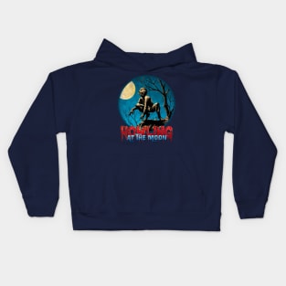 Howling at the Moon Kids Hoodie